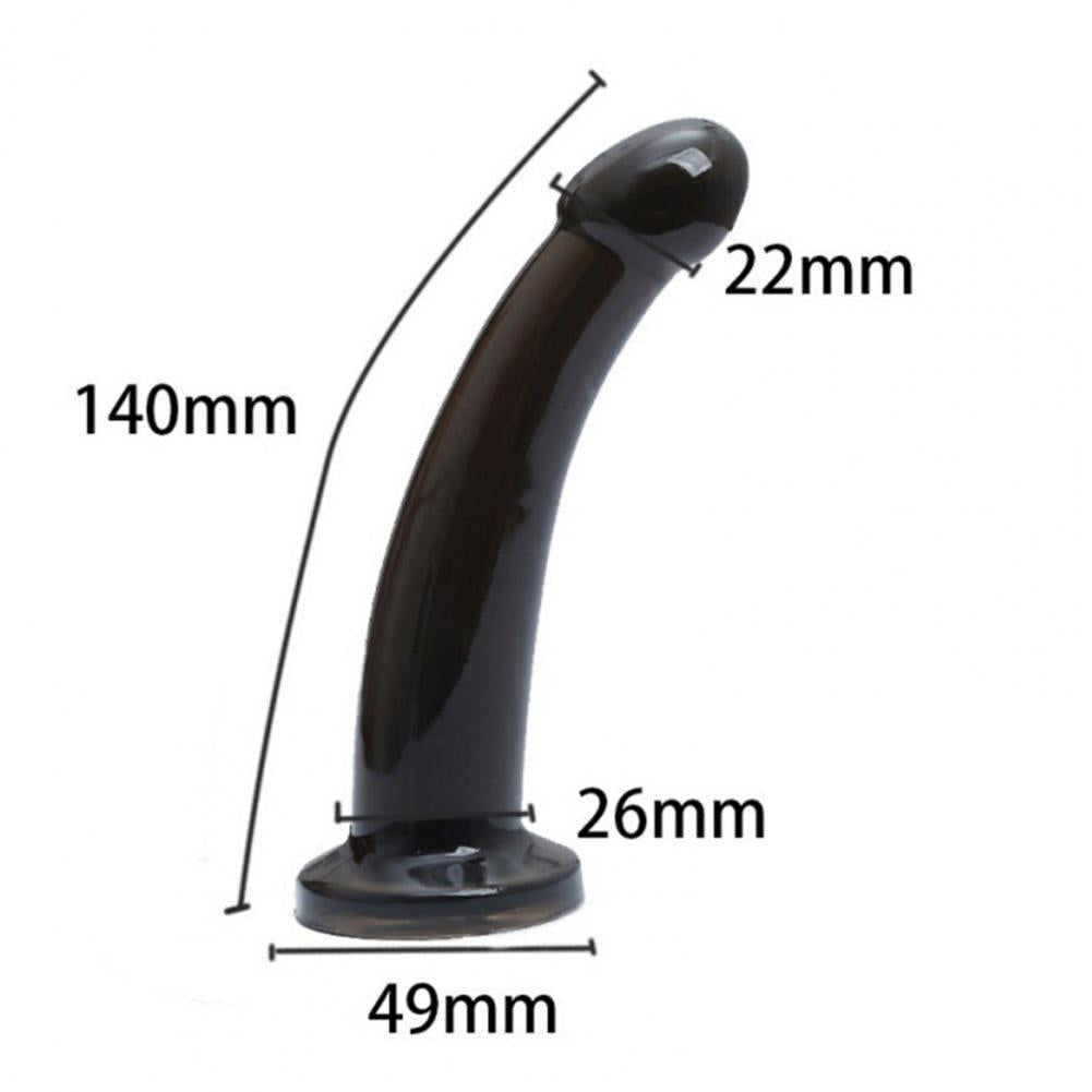 Transparenter Dildo Saugnapf Unisex Gay Safe Sinnlicher Dildo