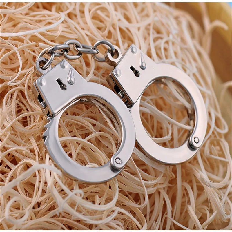 Fashionable creative mini simulation handcuffs