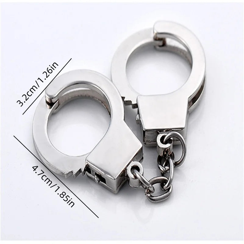 Fashionable creative mini simulation handcuffs