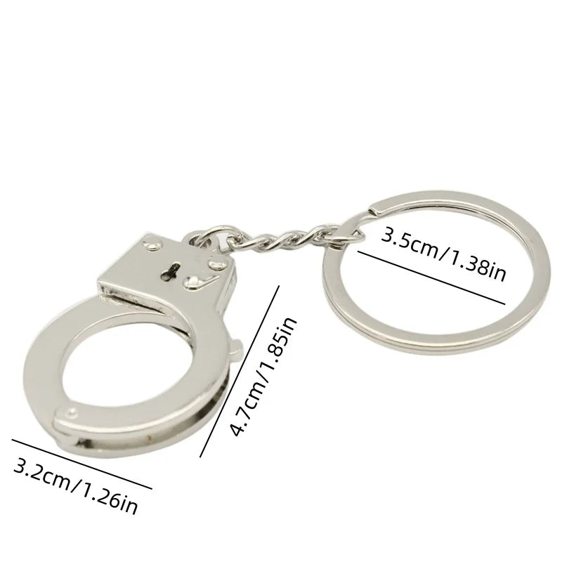 Fashionable creative mini simulation handcuffs