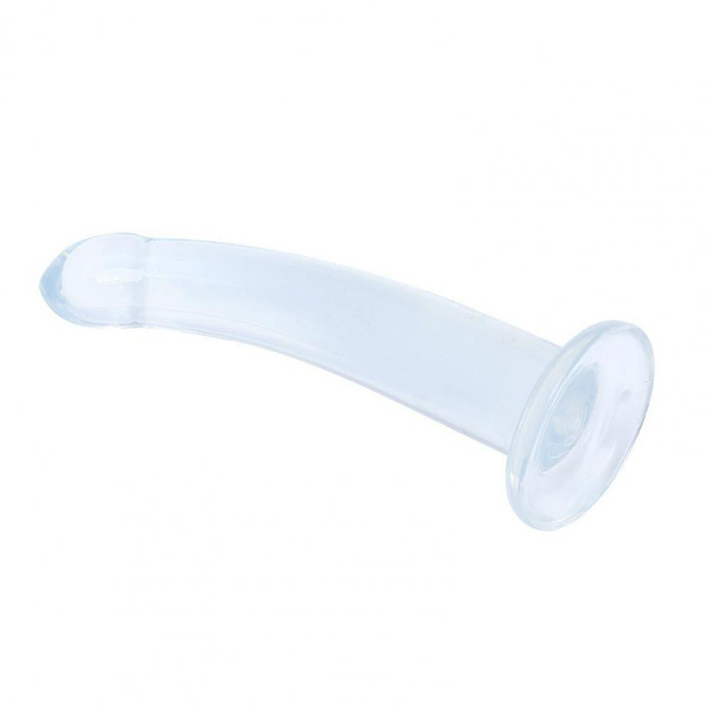 Transparenter Dildo Saugnapf Unisex Gay Safe Sinnlicher Dildo