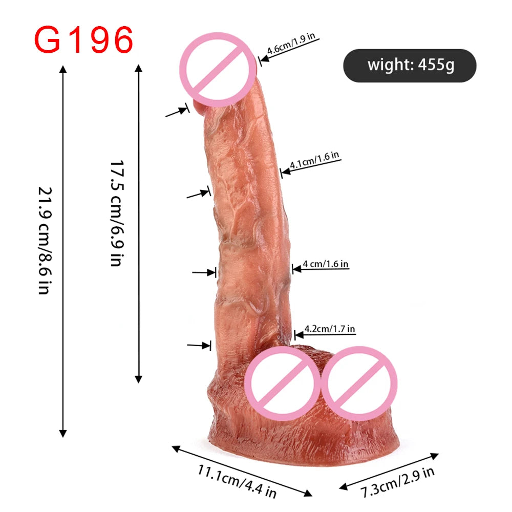 12 Styles Flüssigsilikon Realistischer Dildo mit starkem Sauger