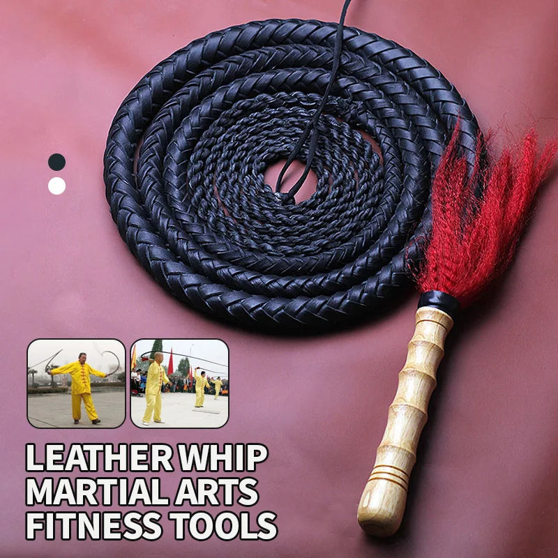 Art Wushu Whip Whips made of cowhide