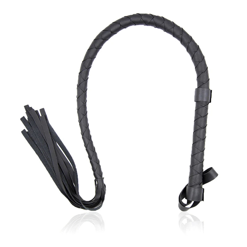 Pu Leather Pimp Whip Crop Party Flogger