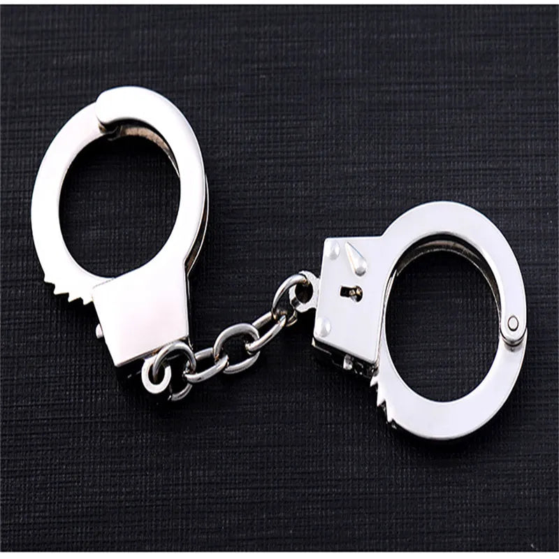 Fashionable creative mini simulation handcuffs