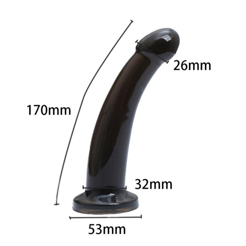 Transparenter Dildo Saugnapf Unisex Gay Safe Sinnlicher Dildo