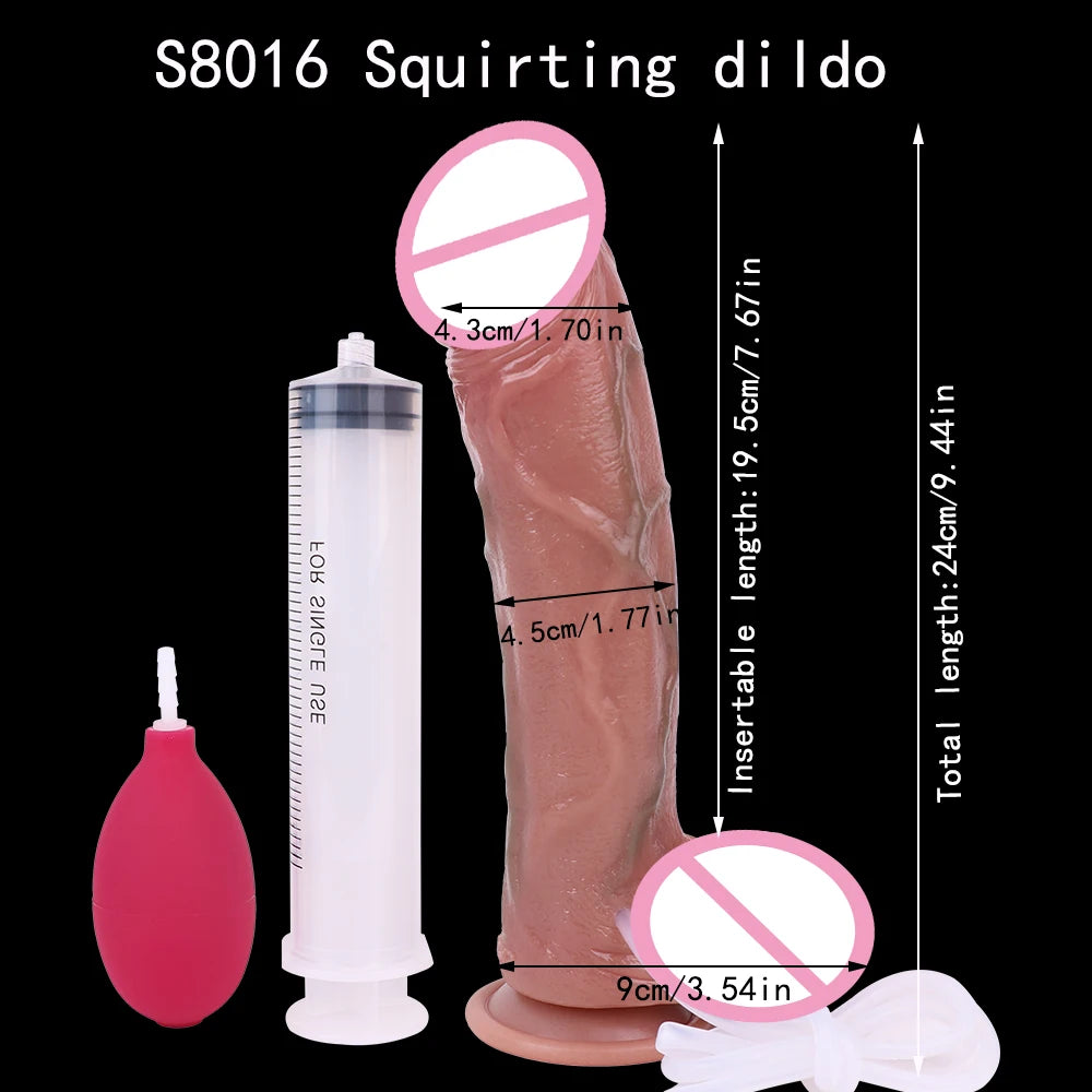 Anal Sex Toys Großer Ultra Ejakulierender Dildo