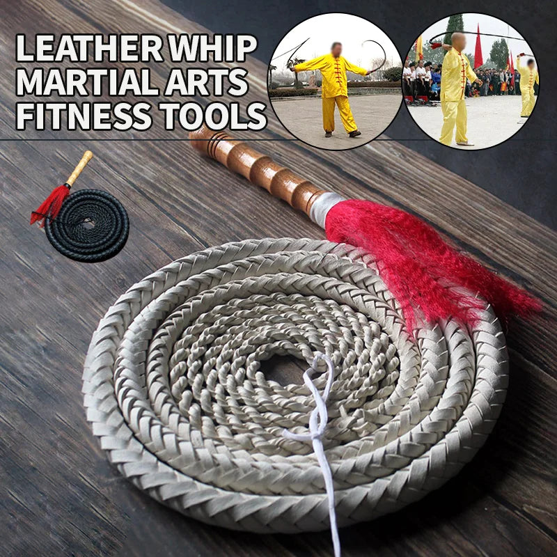 Art Wushu Whip Whips made of cowhide